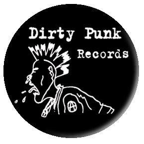 Dirty Punk white with black background